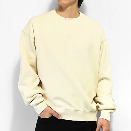 Distressed Boxy Ninth Hall Crewneck Men’s Sweatshirt