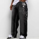 Ninth Hall Ambush Royal Cross Loose Fit Jeans
