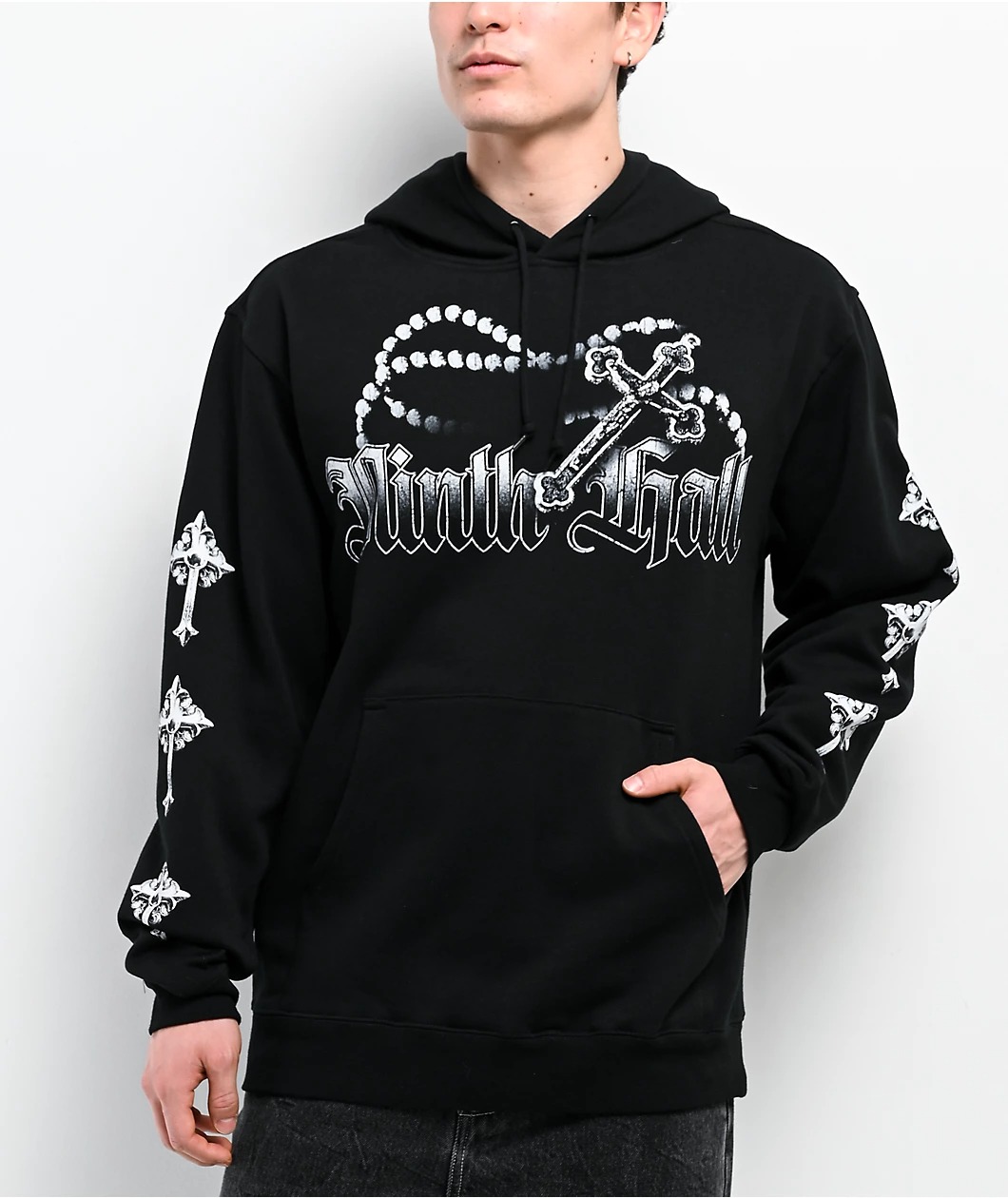 Ninth Hall Deliverance Black Hoodie Ninth Hall Deliverance Black Hoodie
