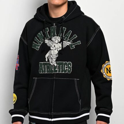 Ninth Hall Detention Black Zip Hoodie