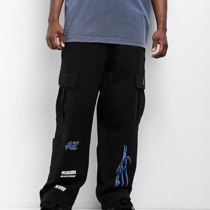 Ninth Hall Fast Lane Baggy Cargo Sweatpants