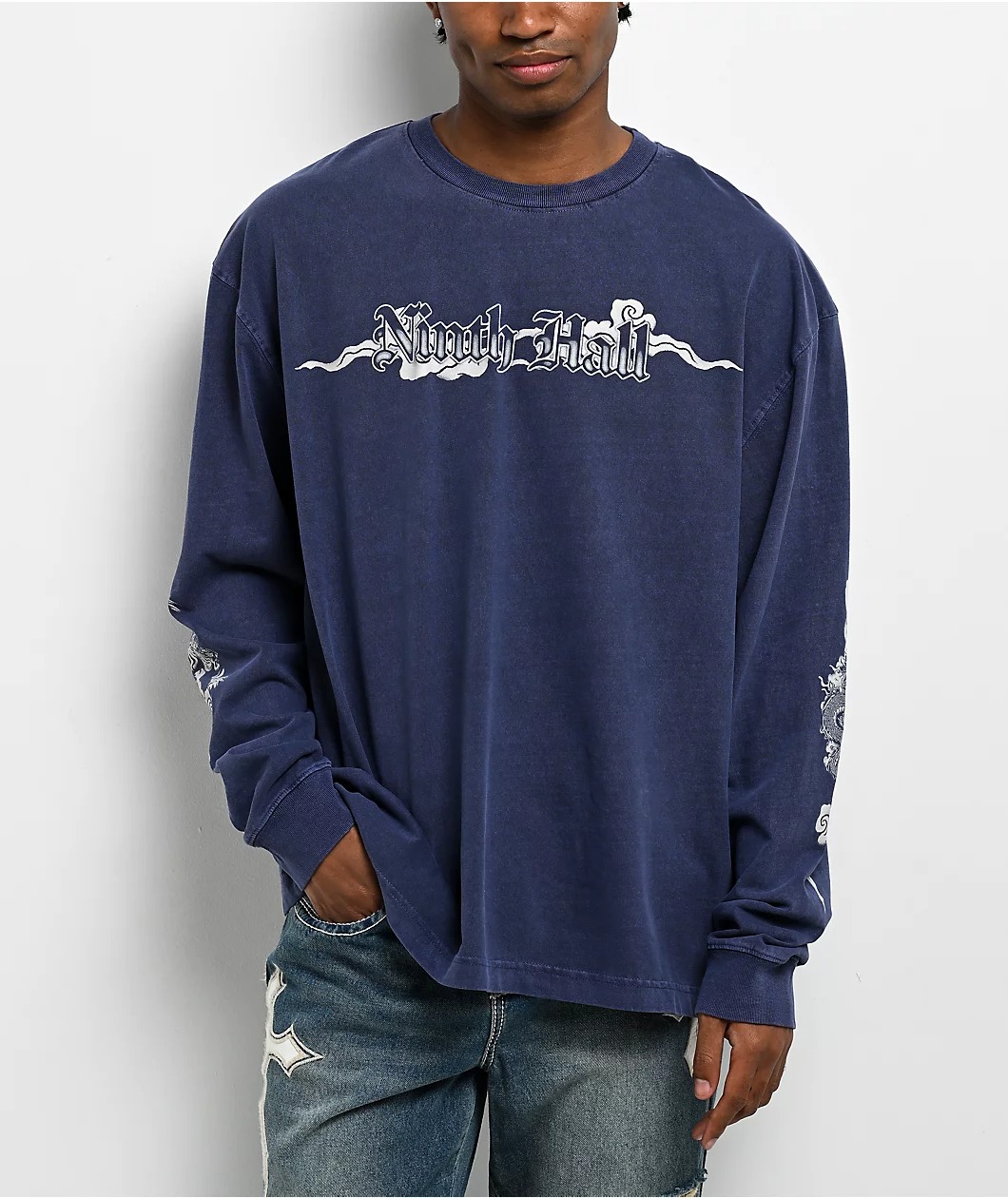Ninth Hall Fated Rivalry Blue Sweatshirt Ninth Hall Fated Rivalry Blue Sweatshirt