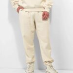 Ninth Hall Fundamentals Cream Relaxed Sweatpants