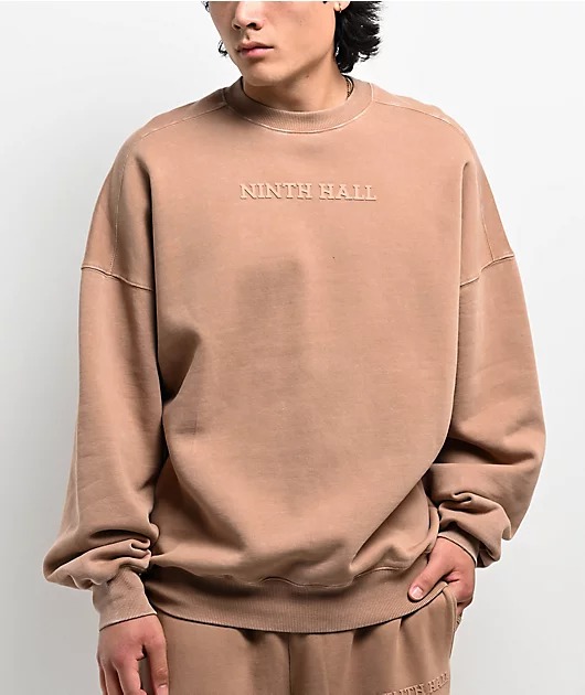 Ninth Hall Fundamentals Logo Chanterelle Sweatshirt Ninth Hall Fundamentals Logo Chanterelle Sweatshirt