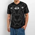 Ninth Hall Fundamentals Moto Black Soccer T-Shirt