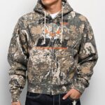 Ninth Hall Fundamentals Swamp Smoke Zip Hoodie