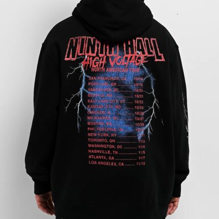 Ninth Hall Fundamentals Tour Black Hoodie