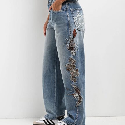 Ninth Hall Idle Consult Straight Leg Denim Jeans