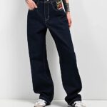 Ninth Hall Idle Rinse Blue Women Denim Jeans