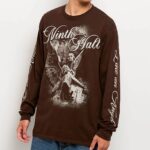 Ninth Hall Like A Saint Brown Sweatshirt