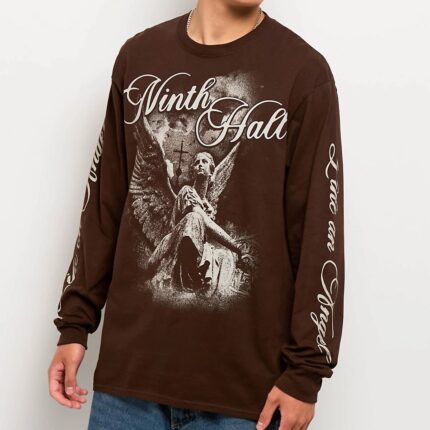 Ninth Hall Like A Saint Brown Sweatshirt