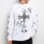 Ninth Hall Mother Mary White Sweatshirt